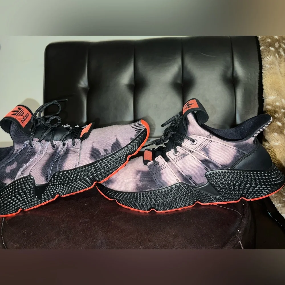 adidas Prophere Bleached Black Solar Red size 10 - Picture 11 of 13